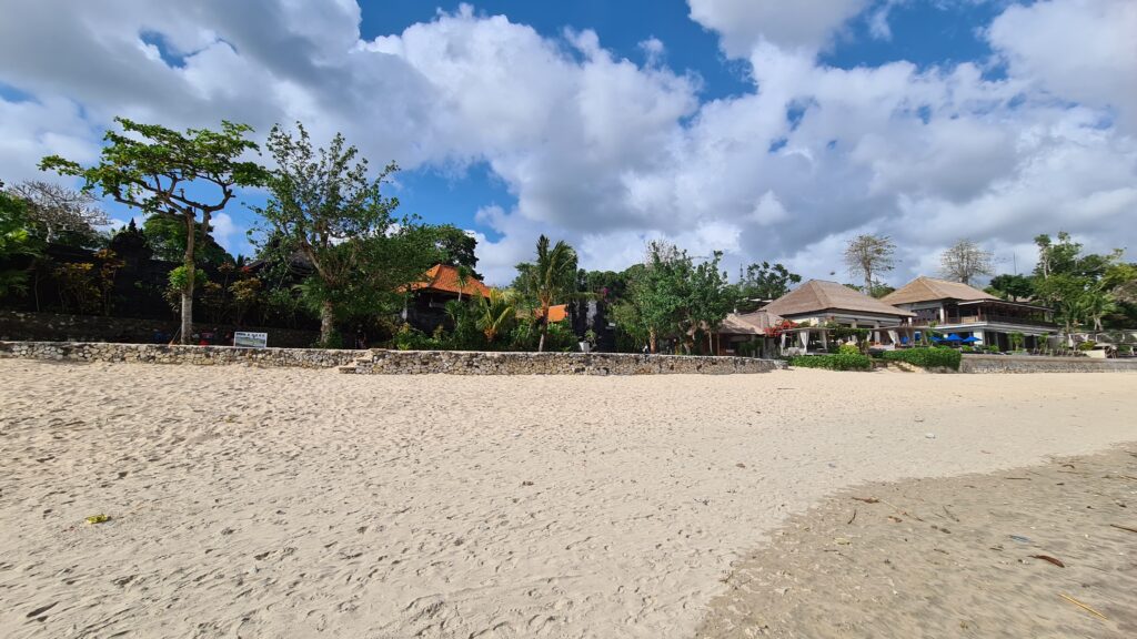 Surf school at beach