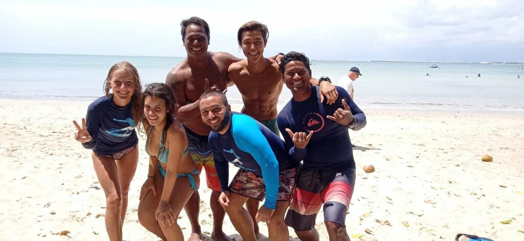 Join a surfing lesson